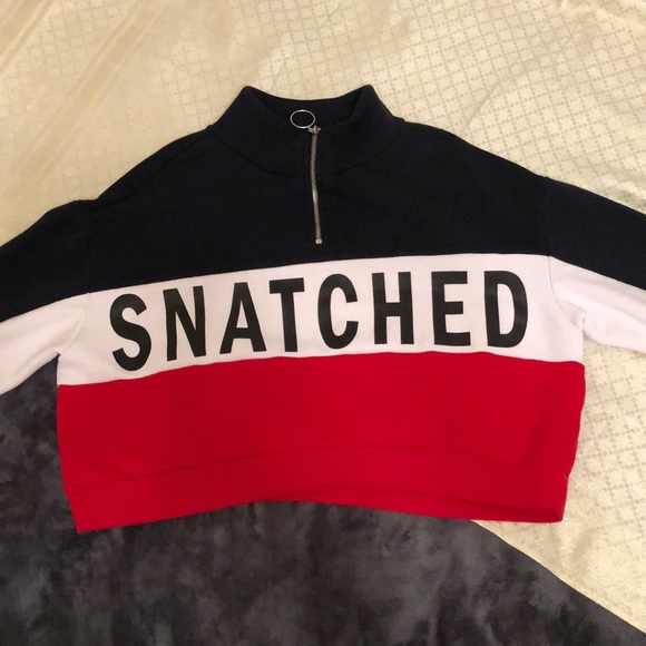 H&M Tops - Crop topped long sleeve shirt